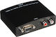 Muzik Μετατροπέας RCA / VGA female σε HDMI female 1τμχ VD-238