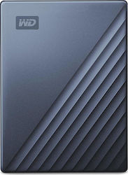 Western Digital My Passport Ultra USB 3.1 / USB-C External 2.5" HDD 2TB Blue