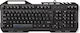 Nedis GKBD200BKUS Gaming Πληκτρολόγιο με RGB φωτισμό (Αγγλικό US)