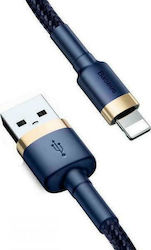 Baseus Cafule IP Edition Braided USB-A to Lightning Cable Blue 2m (CALKLF-CV3)
