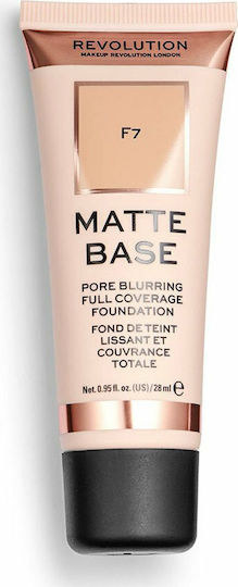 Revolution Beauty Revolution Matte Base Foundation Mov/alb 28ml