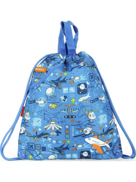 Gabol Παιδική Τσάντα Πουγκί Trip Infant Γαλάζια