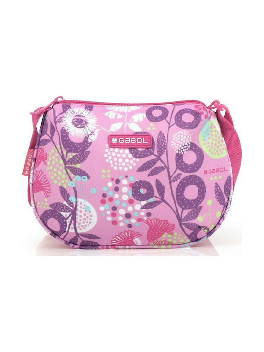 Gabol Linda Kinder Rucksack Umhängetasche Rosa 19cmx5cmx14cmcm