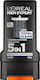 L'Oreal Paris Men Expert Total Clean Gel Bubble Bath for Men with Carbon for Oiliness 300ml