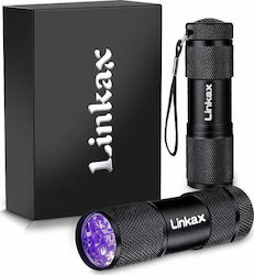 Linkax UV Blacklight 9 LED Φακός LED