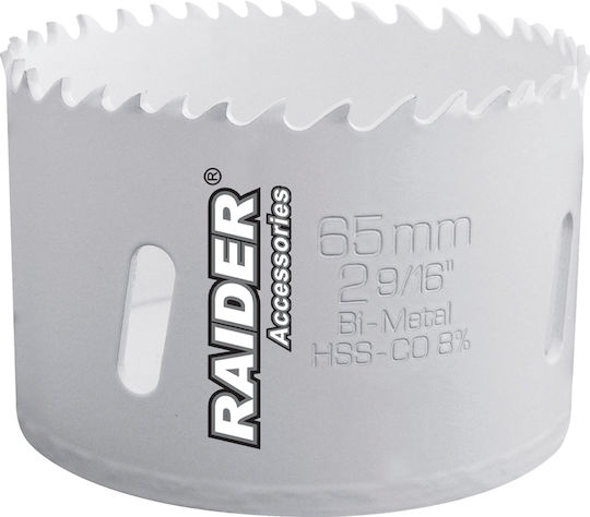 Raider Hole Saw Cobalt Hole Saw HSS Bi-Metal 44mm HSS for Metal 100gr