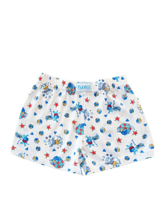 Lord 3033-C Kinder-Boxershorts Weiß