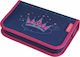 Herlitz Crown Pencil Case Full 31pcs with 1 Compartment Purple