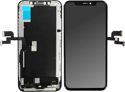 Οθόνη Hard OLED με Μηχανισμό Αφής για iPhone XS (Μαύρο)