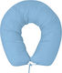 vidaXL Nursing & Pregnancy Pillow Light Blue 170cm