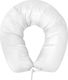 vidaXL Nursing & Pregnancy Pillow White 170cm