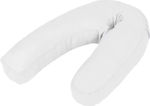 vidaXL Pregnancy & Breast Feeding Pillow J White 54cm