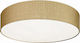 Nowodvorski Turda Modern Fabric Ceiling Light with Socket E27 Gold