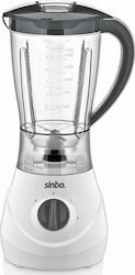 Sinbo SHB-3062 Tabletop 1.6 lt 600W White Blender Sinbo SHB-3062 Tabletop 1.6 lt 600W White Blender
