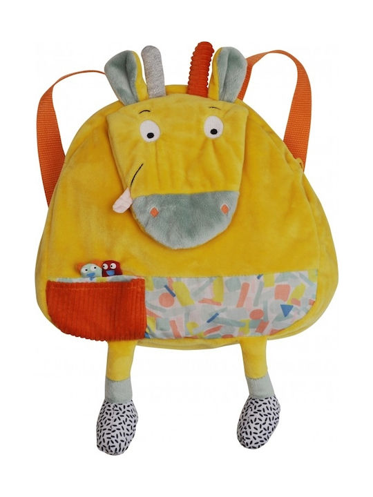 Ebulobo Billie the Giraffe Kids Bag Backpack Yellow