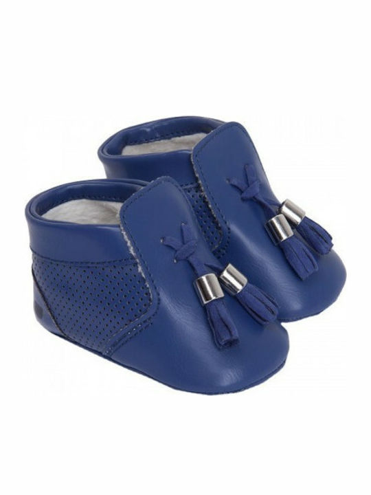 Mayoral Soft Sole Baby Boots Blue 16-