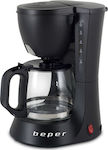 Beper Filter Coffee Machine 600W Black