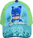 Stamion Παιδικό Καπέλο Jockey Υφασμάτινο PJ Masks Catboy Πράσινο