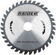 Raider Cutting Disc Wood Hole Diameter 200mm with 24 Teeth 1pcs