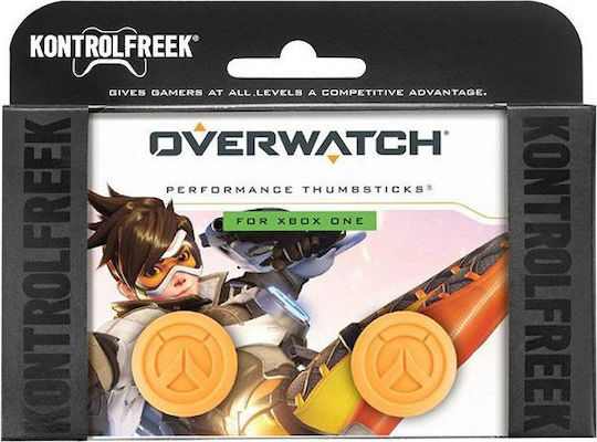 KontrolFreek Performance Thumbsticks Ръкохватки за палци Overwatch за XBOX Един в Оранжев цвят