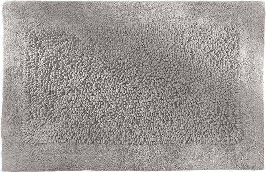 Guy Laroche Πατάκι Μπάνιου Twist Silver 60x100εκ.