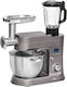 Clatronic KM 3674 Kουζινομηχανă 1200W Cu Bol Inox 6.2 L Gri