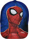 Stamion Kids' Hat Jockey Fabric Spiderman Portrait Blue