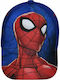 Stamion Kids' Hat Jockey Fabric Spiderman Portrait Blue