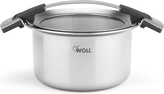 Woll Concept Pro Deep Stainless Steel Pot 3.5lt / 20cm