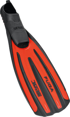 Seac Fuga Swimming / Snorkelling Fins Medium Red