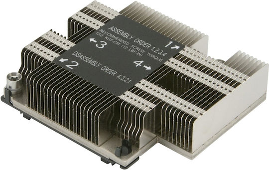 Supermicro SNK-P0067PD Παθητική Ψύκτρα Επεξεργαστή για Socket 3647 Ασημί