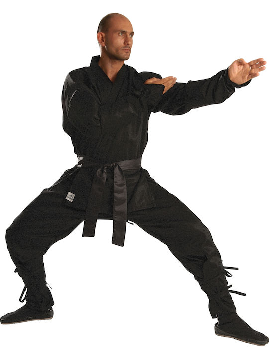 Olympus Sport Ninja Suit Cotton Ανδρική Στολή Μαύρη