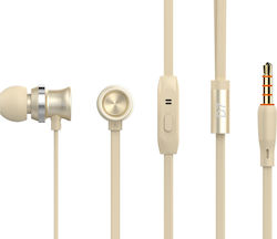 Yison D7 În ureche Handsfree cu două căști cu mufă 3.5mm Auriu