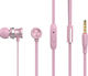 Celebrat D7 In-ear Handsfree με Βύσμα 3.5mm Ροζ...