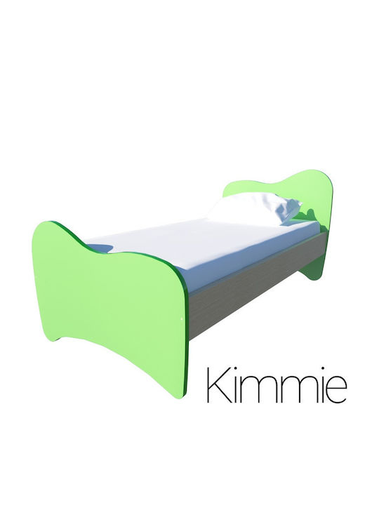 Kimie Pat pentru Copii Clasic Semi Dublu Verde ...