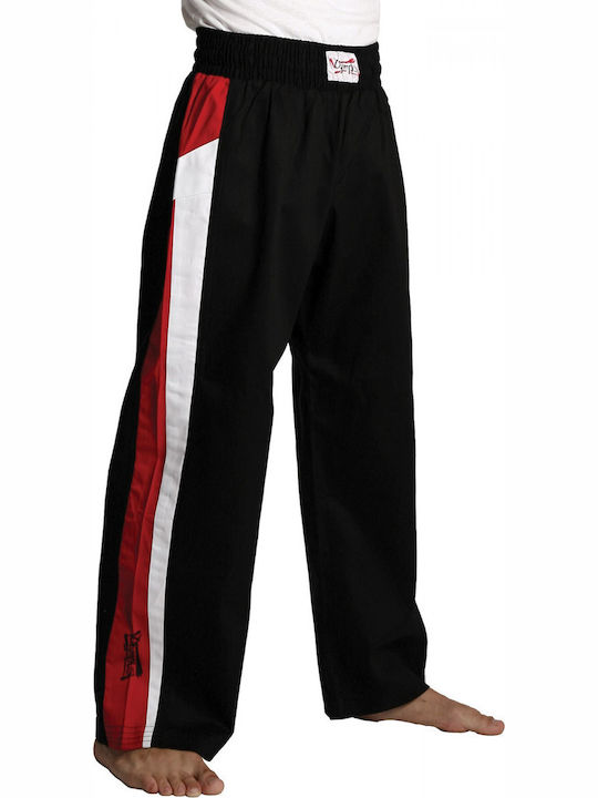 Olympus Sport Hosen Baumwolle Erwachsene / Kinder Kampfsportuniformen Kickboxen Schwarz / Rot