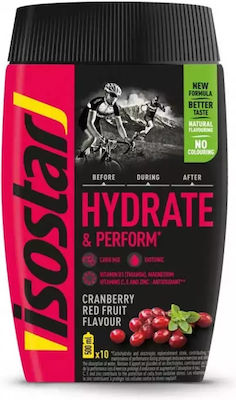 Isostar Hydrate & Perform Cranberry Red Fruit 400gr