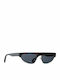 Polaroid Women's Sunglasses with Brown Tartaruga Plastic Frame and Black Polarized Lens