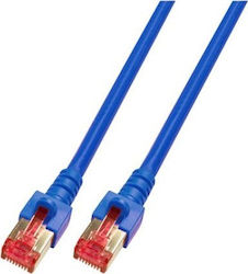 EFB K5513.0,25 S/FTP Cat.6 Cablu Ethernet 0,25m Albastru
