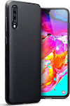 Back Cover Silicone Black (Galaxy A70)