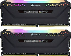 Corsair Vengeance RGB Pro 16GB DDR4 RAM with 2 Modules (2x8GB) and 3600 Speed for Desktop