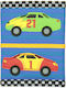 Stephen Joseph Race Car Παιδικό Πορτοφόλι Κερμάτων με Σκρατς Μπλε