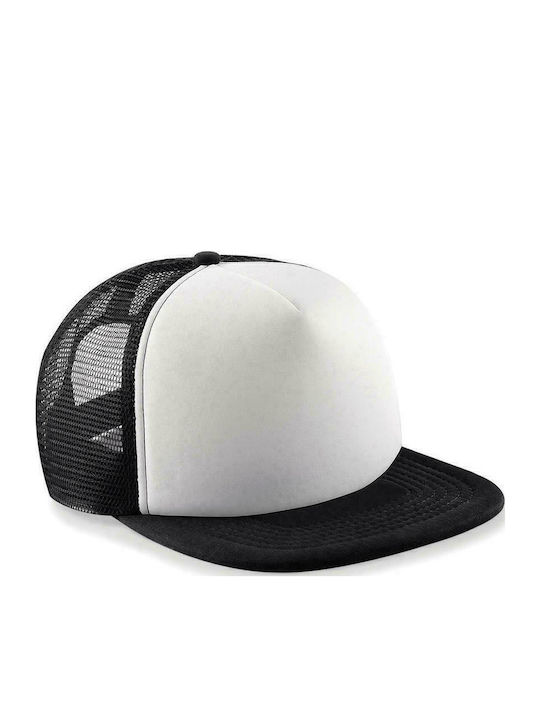 Beechfield Kids' Hat Jockey Fabric Black