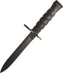 Mil-Tec Retro US M10 Bayonet Messer Schwarz Gesamtlänge 30Stück mit Klinge aus Stahl 17Stück in Scheide