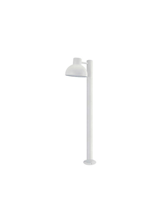 Aca Bero Outdoor Small Post Lamp E27 White