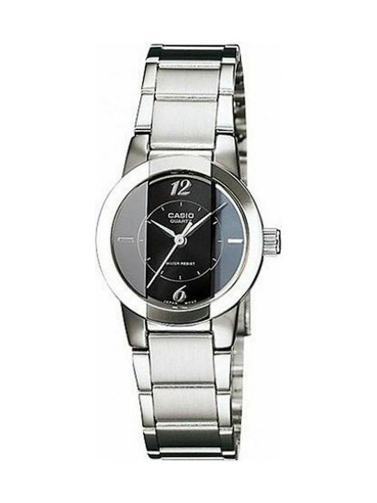 Casio Watch with Silver Metal Bracelet LTP-1230D-1C