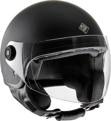 Tucano Urbano El'Jettin Jet Helmet ECE 22.05 1080gr Black Mat