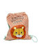 Paperpack Net Lion Kids Bag Pouch Bag Orange 25cmx30cmcm