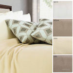 Vesta Home Κουβέρτα Ξενοδοχείου King Size Πικέ Λευκή 260x250cm 1060