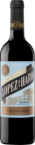 Hacienda López de Haro Κρασί Crianza Ερυθρό Ξηρό 750ml